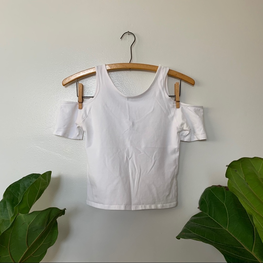 White Crop Top